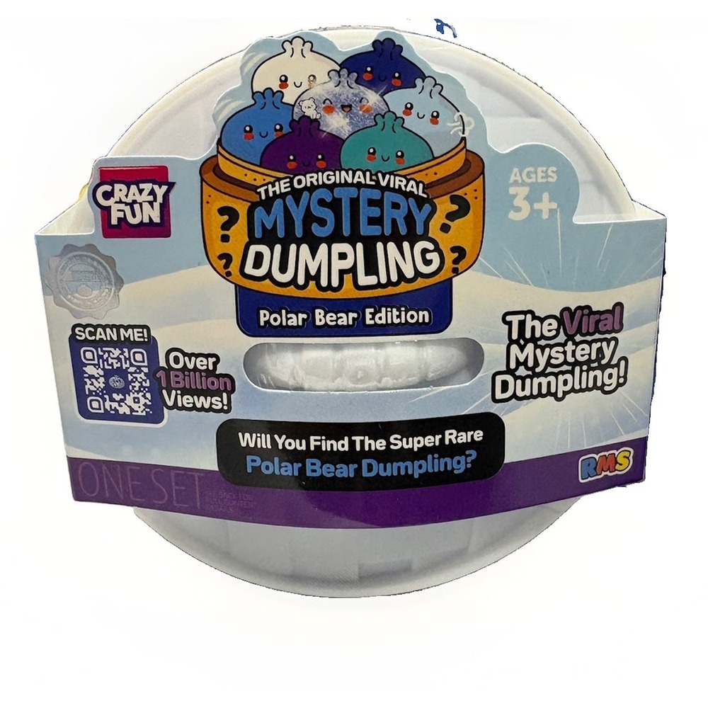 RMS Original Mystery Dumpling POLAR BEAR Edition Squishy Sealed NEW - Picture 1 of 1
